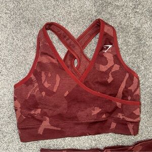 Gymshark Adapt Camo Seamless Sports Bra - Size Medium
